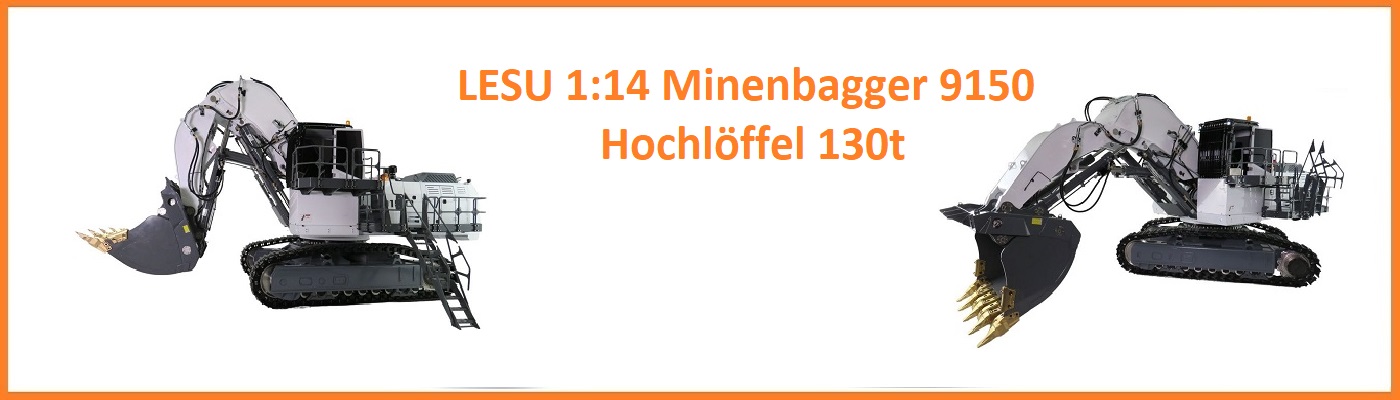 1:14 Minenbagger 9150 Hochlöffel